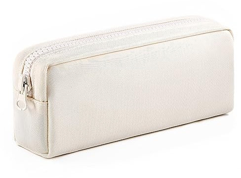 DOBMIT Flaches Federmäppchen, weiß, Modern