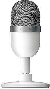Razer Seiren Mini - Microfono a condensatore USB per streaming (compatto con motivo polare supercardioide, supporto inclinabile, ammortizzatore integrato) Mercury