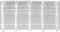 Interdeco Bleistift-Faltenband/Bleistiftfalten-Gardinenband Transparent, 50 mm 1:2 für Gardinen, 10 Meter