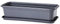 POKM Toolsmarket GmbH Venere - Fioriera da balcone con sottovaso, 80 cm, colore: Antracite