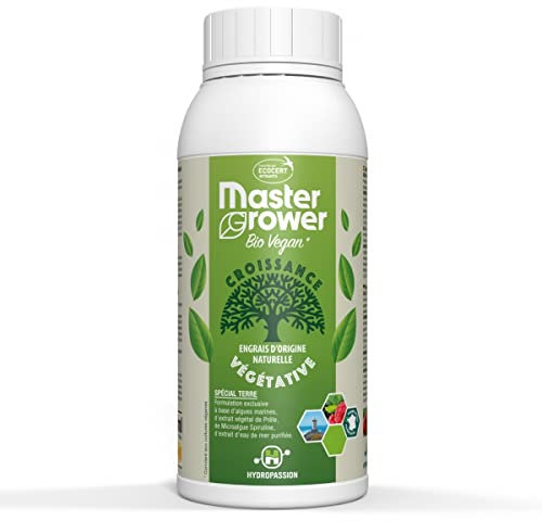 Engrais BIO VEGAN Grow 500ml Master Grower - Hydropassion
