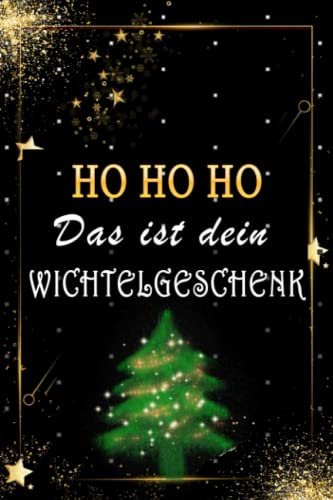 Wichtelgeschenk Notizbuch: Wichtelgeschenk Ideen | Notizbuch Weihnachten | lustig Wischtelgeschenk | 110 linierte Seiten | Wichtelgeschenk unter 5 euro