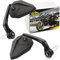 Area1 Motorrad Spiegel Lenkerendenspiegel CNC kompatibel mit Duke 125, 200, 690, Duke R / 2x Spiegel kompatibel mit 620 E Duke (V55)