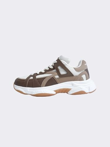 PROJECT X PARIS Sneaker Color: Marrón (Calzado-) PU+Polyester, für Herren, perfekt für Freizeit & Komfort, mit Größe 41
