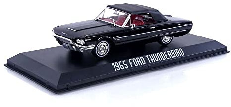 Greenlight 1/43 1965 Thunderbird Cabriolet Topup Raven Black 86626