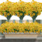 16 Bündel Kunstblumen für Außen,Künstliche Blumen Wetterfest Künstliche Balkonpflanzen Kunstpflanzen Außenbereich UV-beständig Balkonblumen für Innen Außenbereich Balkon Garten Balkonkasten