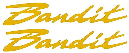 Halal-Laden Motorrad Aufkleber Wasserdicht Aufkleber Für Suzuki GSF 1250 650 600 400 250 Bandit GSF1250 GSF1200 GSF650 GSF60 (Farbe : Gold)