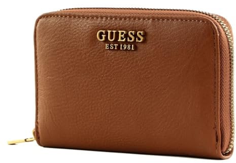 GUESS Arja SLG Medium Zip Around Wallet Cognac