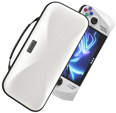 Syntech Hard Carrying Case Compatible with ASUS ROG Ally/ROG Ally X Console & Accessories, Portable Travel Handheld Case for Storage and Stand, EVA Shockproof Protective Carry Bag with Large Capacity