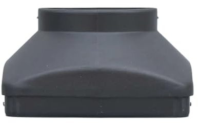 WAHRE 1 Stück 90 mm Luftauslass D4 Standheizung 5 kW Luftauslasshaube Einloch-Schwarze Luftauslassabdeckung