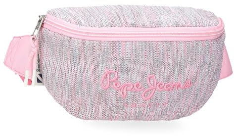 Pepe Jeans Miri Gürteltasche, Rosa, 22 x 12 x 7 cm, Polyester von Joumma Bags, Rosa, Hüfttasche