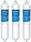 Waterdrop Fridge Water Filter Replacement for Samsung® DA29-10105J HAFEX/EXP, DA2010CB, DA99 02131B, HAIER® LG® Inline Water Filter (3)