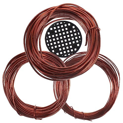 CIYODO 1 Set Bonsai Wire Kit Plant Training Wire for Shaping and Sculpting Bonsai Trees Flexible Garden Wire for Planting and Crafting Ideal Bonsai Accessories