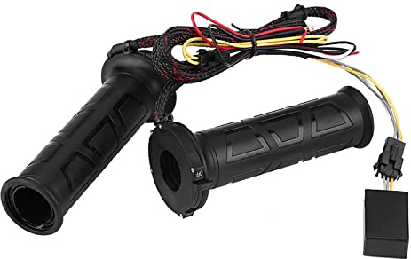 1 Paar Beheizte Motorradgriffe, 12 V, Beheizter Lenker, 22 Mm, 7/8 Zoll, Elektrisch Beheizte Handgriffe für Motorräder