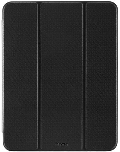 Hama Tablet-Hülle für Apple iPad 11“ 2025/10.9 2022 (Kratzfest, robust stoßfester Schutzrahmen, Tablet-Ständer 2 Stufen Apple-iPad-Case m. Stifthalter, Kamera-/Displayschutz) durchsichtig/schwarz