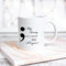Tasse en céramique « My Story Isn T Over Yet Project » - Tasse à café en porcelaine pour café, thé et lait - 325 ml