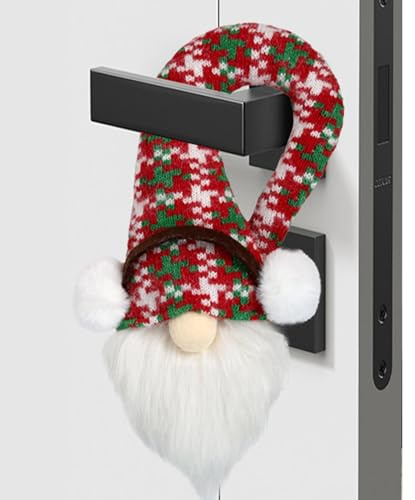 Generisch Wichtel Türknauf Weihnachtsdeko, Weihnachtswichtel Türschild, Wichtel Puppe Anhänger Für Einkaufszentrum Supermarkt Speichern Türdeko Weihnachten