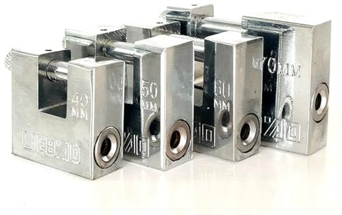 Cadenas carré serrure à clé 40-70mm for porte de moto armoire boîte à air matériel de sécurité à domicile MS423 1 pièces(70mm Same key)