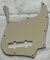Pickguard pour guitare basse Fender Jazz 5 cordes de style JB Pickguard (3 plis, jaune vintage)