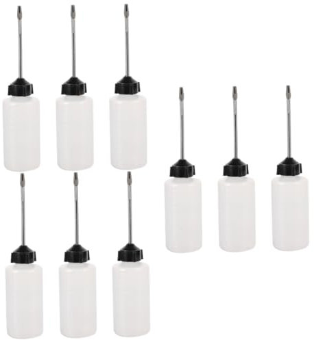 ADOCARN 3 Sätze Nähmaschinenöler Nähmaschinenölbehälter Ölablassbehälter Aussaatspender Drei Zubehör Für Heißluftfritteusen Quetschflasche Für Nähmaschinen Ölsprüher Plastik 3 Stück * 3