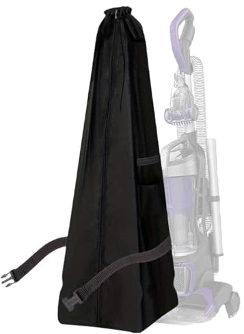 Decorative Vacuum Cleaner Covers, Waterproof Moisture-Proof Cover with Mesh Vents, Drawstring & Convenient Handle for Upright Vacuum Storage