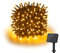 Isisyu Solar Lichterkette Aussen 12M 120LED Lichterkette Außen Solar 8 Modi IP65 Wasserdicht Warmweiß Solarlichterkette Außen Wetterfest für Balkon, Garten, Hochzeiten, Terrasse, Weihnachten, Partys