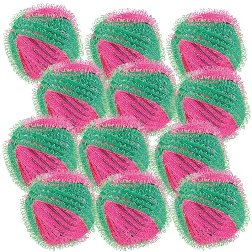 Rosenstein & Söhne Antifusselbälle: 12er-Set Mini-Waschbälle mit 3 cm, gegen Flusen & Fusseln (Fusselkugeln Waschmaschine, Anti Fusselbälle Waschmaschine)