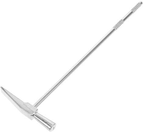 LRXIYODE Kalimba Zufälliger Stil Stimmhammer aus Aluminiumlegierung Leichter Metall Stimmklavier Hammer mit Reinem Klang für 15 und 17-ton Daumenklavier Geeignet für Musiker und Anfänger