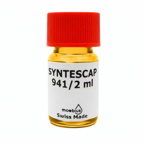 Moebius 941 Syntescap Synthetisches Öl, hohe Präzision, ideal für den Anker von Uhrkalibern, 2 ml