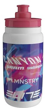 ELITE Fly Team 2026 Fahrrad-Trinkflasche – Team Canyon SRAM Offizielle Teamedition – Ultraleichte Radsport-Trinkflasche 550 ml