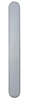 SF Hardware Blank Exterior Unsprung Door Handle 122mm Screw Centres