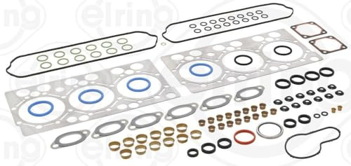 ELRING 916.048 Dichtungssatz Zylinderkopf mit Ventilschaftabdichtung Kompatibel mit VOLVO FL 7 2757797 276816 TD71