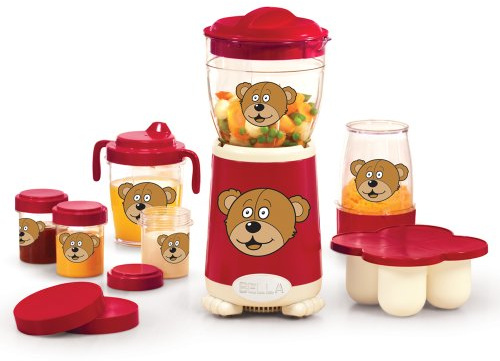 BELLA 13617 Baby Rocket Blender, Red