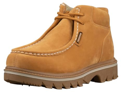 Lugz Men's Fringe Boot, Wheat/cream/gum, 8 D US