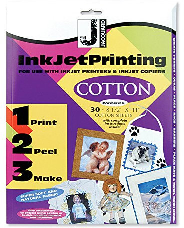 Jacquard Inkjet Cotton 8.5X11 30 Pack
