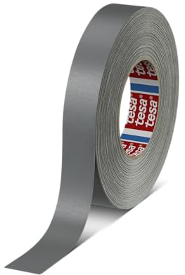Tesa 04651-00535-00 Gewebeband Premium 50 m x 25 mm in grau