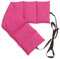 Kirschkernkissen 7-Kammer mit Band, 65x15 pink. Wärmekissen Rücken, Körnerkissen