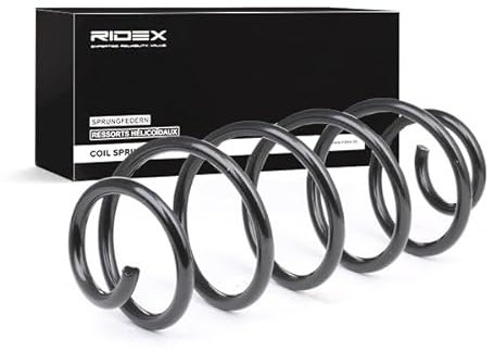 RIDEX 2x Fahrwerksfedern Federn Hinten Länge: 380mm 188C0128