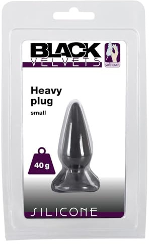 Black Velvets Heavy plug S, 40 g, schwarz