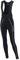 Airtracks Herren Winter Thermo Fahrradhose Lang mit Trägern Pro Trägerhose Fahrrad Hose Radhose Radlerhose Gepolstert Warm - schwarz-Silber - XXL