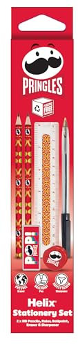 Helix Oxford Schreib-Set Set 6-tlg. - 2x Bleistift/Lineal/Anspitzer/Radierer/Kugelschreiber, 899812