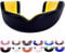 Oral Mart Black/Gold Youth Mouthguard for Kids - Youth Mouthguard for Karate, Flag Football, Martial Arts, Taekwondo, Boxing, Football, Rugby, BJJ, Muay Thai, Soccer, Hockey (with Free Case)