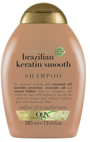 ORGANIX_Brazilian Keratin Smooth Shampoo szampon wyg³adzaj¹cy z brazylijsk¹ keratyn¹ 385ml