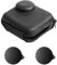 Sac Étui de Transport pour GoPro Max + Bouchon d'objectif en Caoutchouc pour GoPro Max Mini Sacs de Rangement