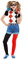 amscan Disfraz Inf. W.B.: Harley Quinn Clasico Talla 12-14 Años