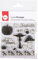 Rayher Clear Stamps Herbstleuchten, Bogen 102,5 x 97 mm, 13 Motive, klare, transparente Stempel, durchsichtig, Silikonstempel, 50251000, Natur, 15