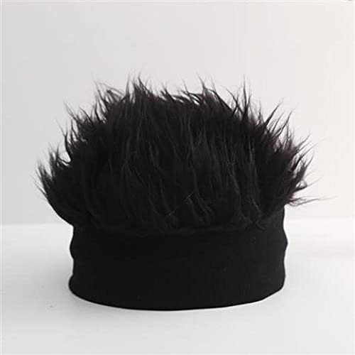 Baseball Kappe Schirmmütze Baseball Cap Basecap Kappen Elternkind Perücke Vermieter Hut Männer Ins Frauen Straße Mode Yuppie Hip Hop Hut Outdoor Casual Melone Leder Hut-Schwarze (Gefälschte) Schwarze
