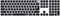 XSKN Hebrew Language Black EU/UK US Version Silicone Keyboard Cover Skin for Apple 2021 iMac Magic Keyboard with Touch ID and Numeric Keypad A2520 NOT for A3119