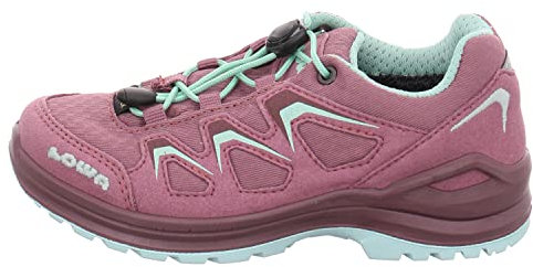 LOWA Innox Evo GTX Lo Junior 36-40 Pink - Gore-Tex Vielseitiger komfortabler Kinder Gore-Tex Multifunktionsschuh, Grö