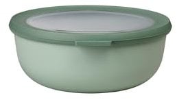 Mepal - Bol multi-usage Cirqula - Nordic sage - capacité 1250 ml - couvercle amovible - incassable - étanche – stockage au congélateur, stockage à froid – passe au lave-vaisselle